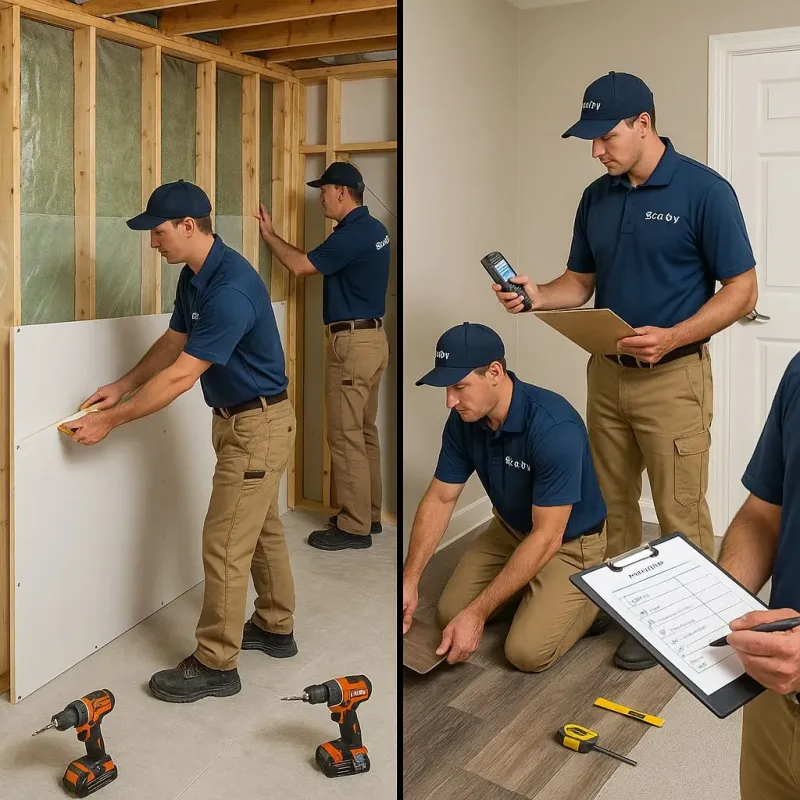 Repairs and Reconstruction process in Rochester, PA